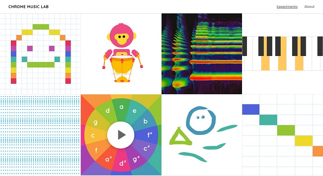 Chrome Music lab